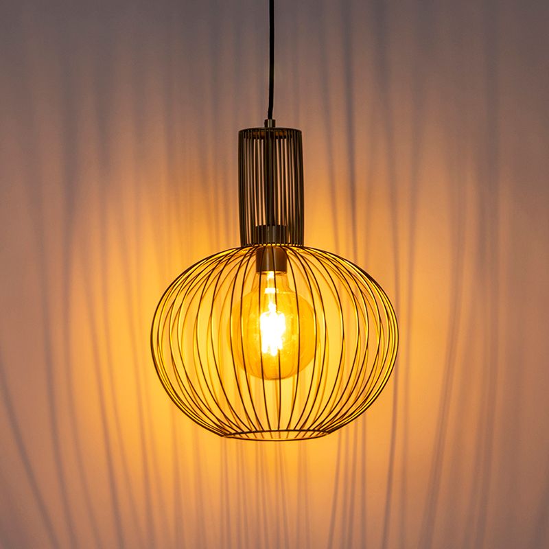 Design hanglamp goud - Wire Bake