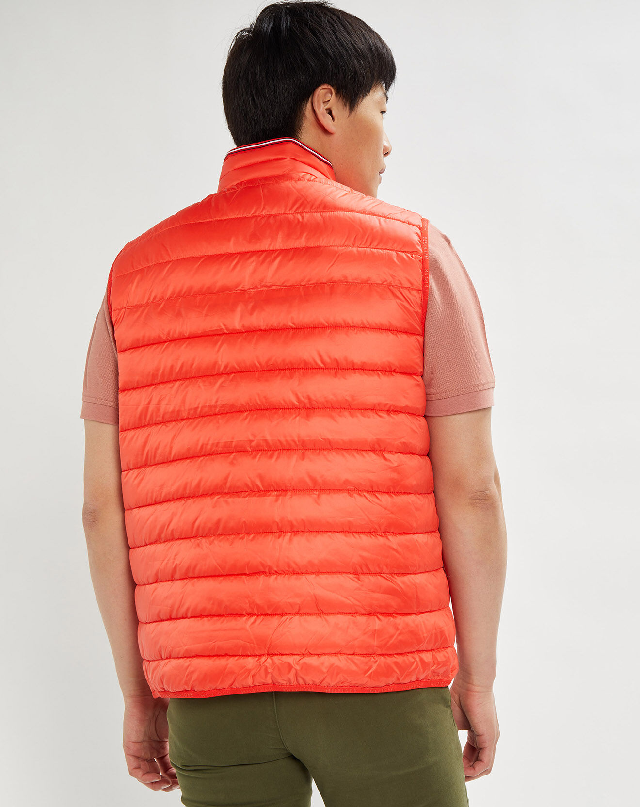 Tommy Hilfiger Veste sans manches Packable Recycled orange