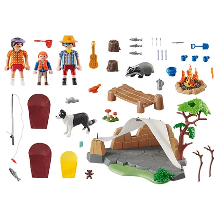 PLAYMOBIL® 70743 Family Fun - Familie beim Campingausflug