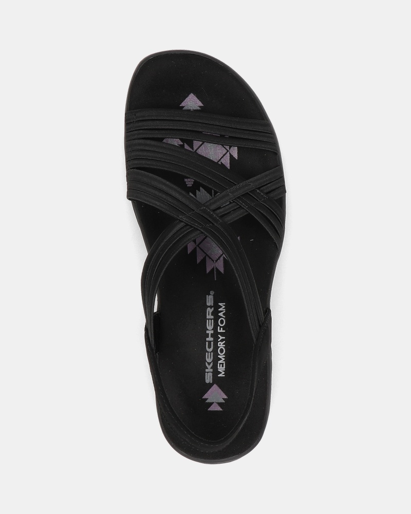 Skechers Reggae Slim Sandalen  - zwart