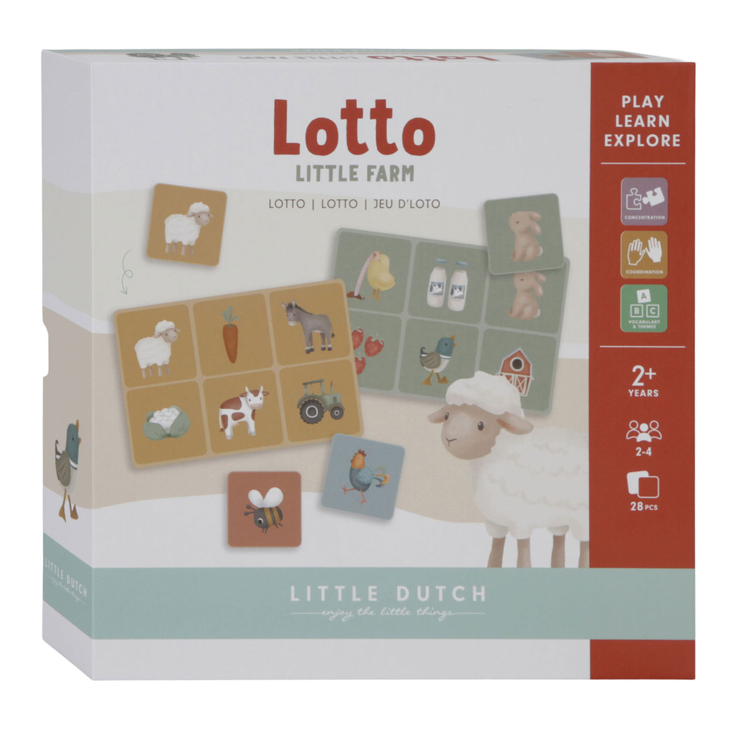 Little Dutch Lotto Spel Little Farm FSC