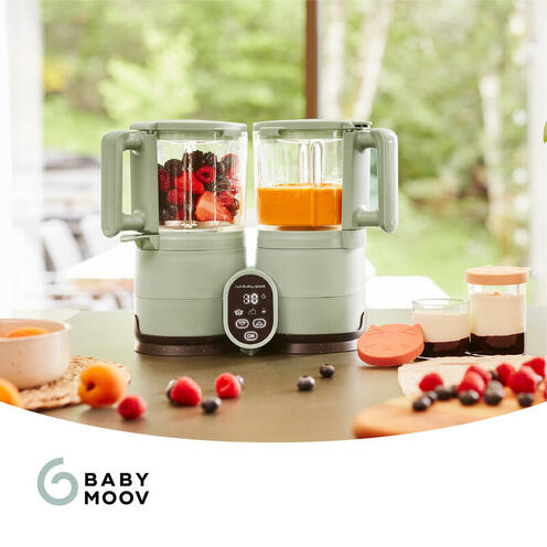 Robot Nutribaby Glass Celadon Green - BABYMOOV