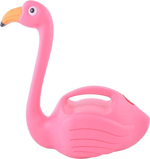 Esschert Design gieter flamingo roze 1,4 L