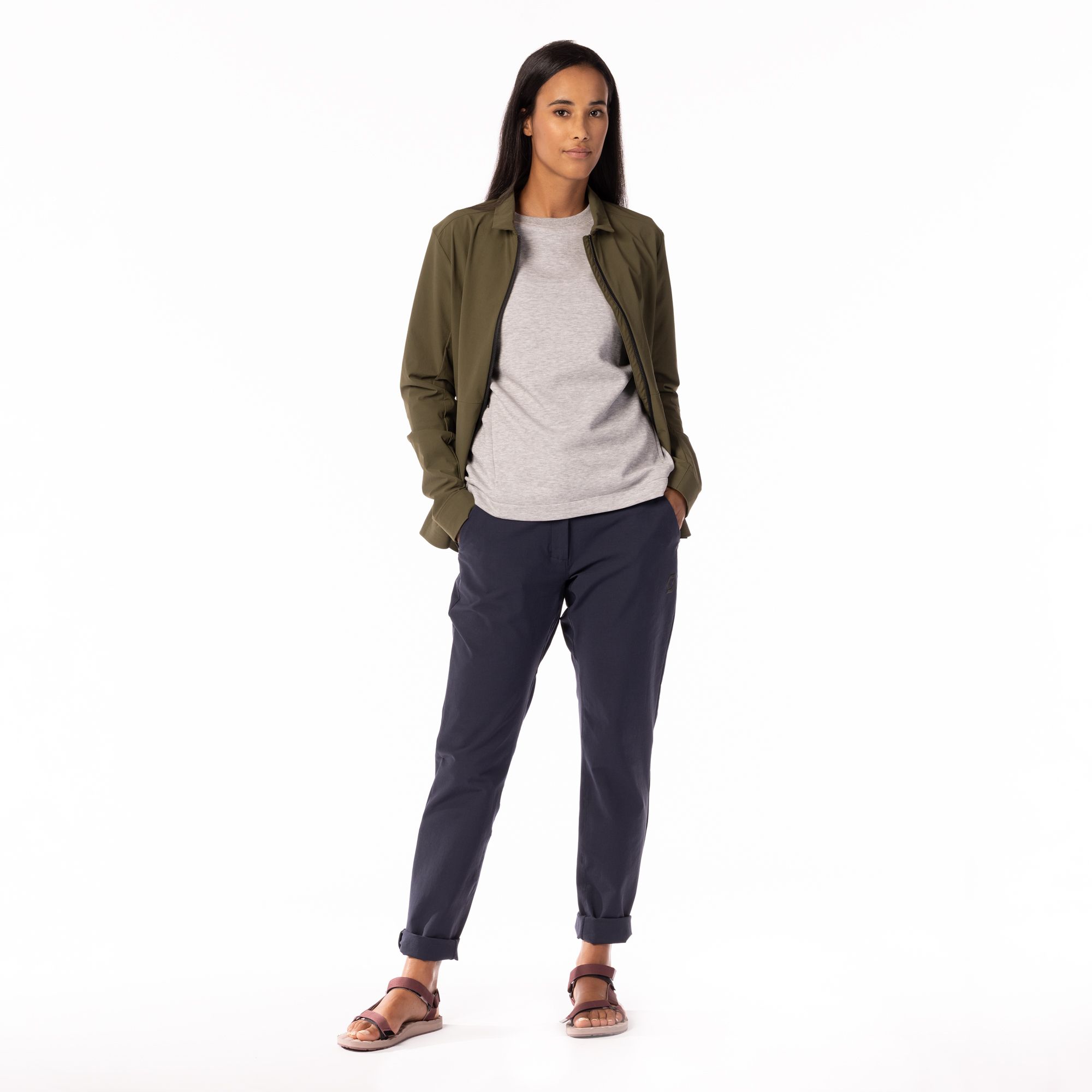 SCOTT Commuter Pants Mørkeblå til Kvinder