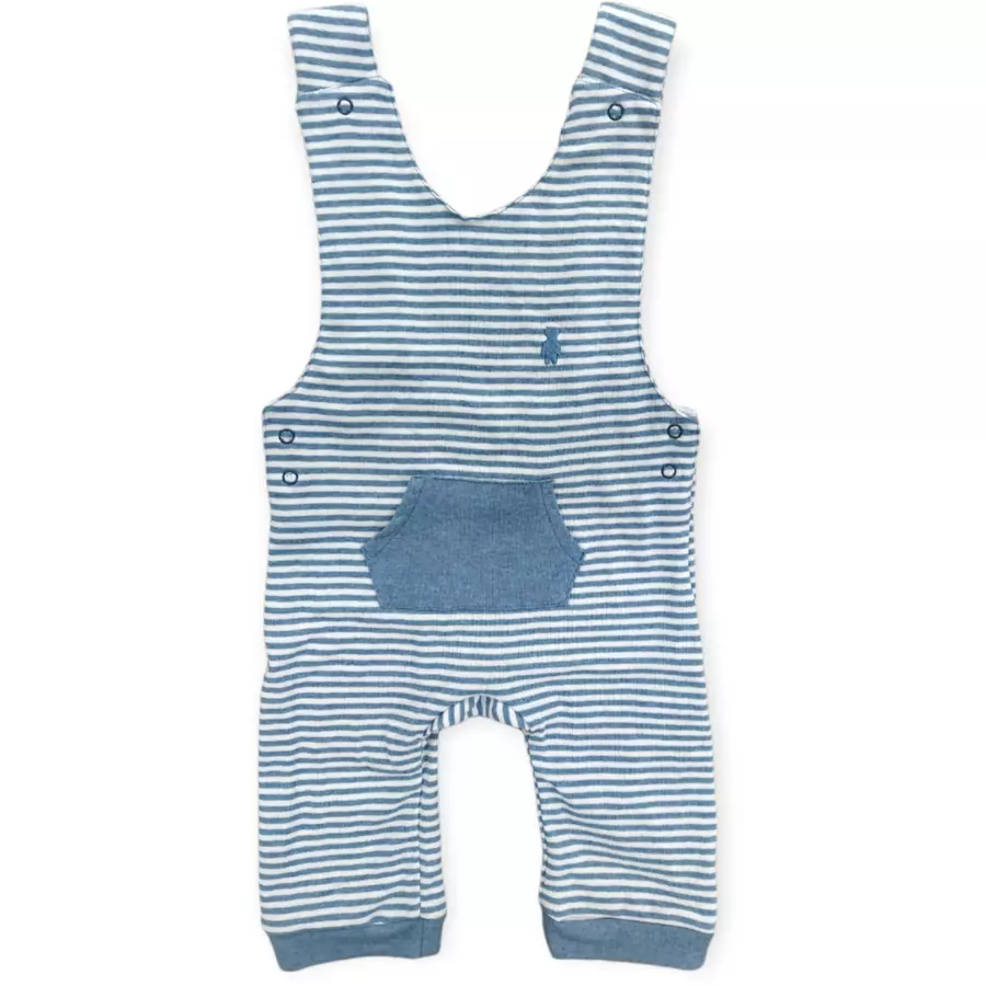 LITTLE Latzhose New Melange gestreift