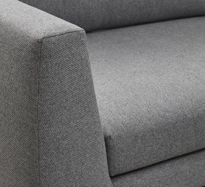 Vetland højrevendt hjørnesofa med pufafslutning