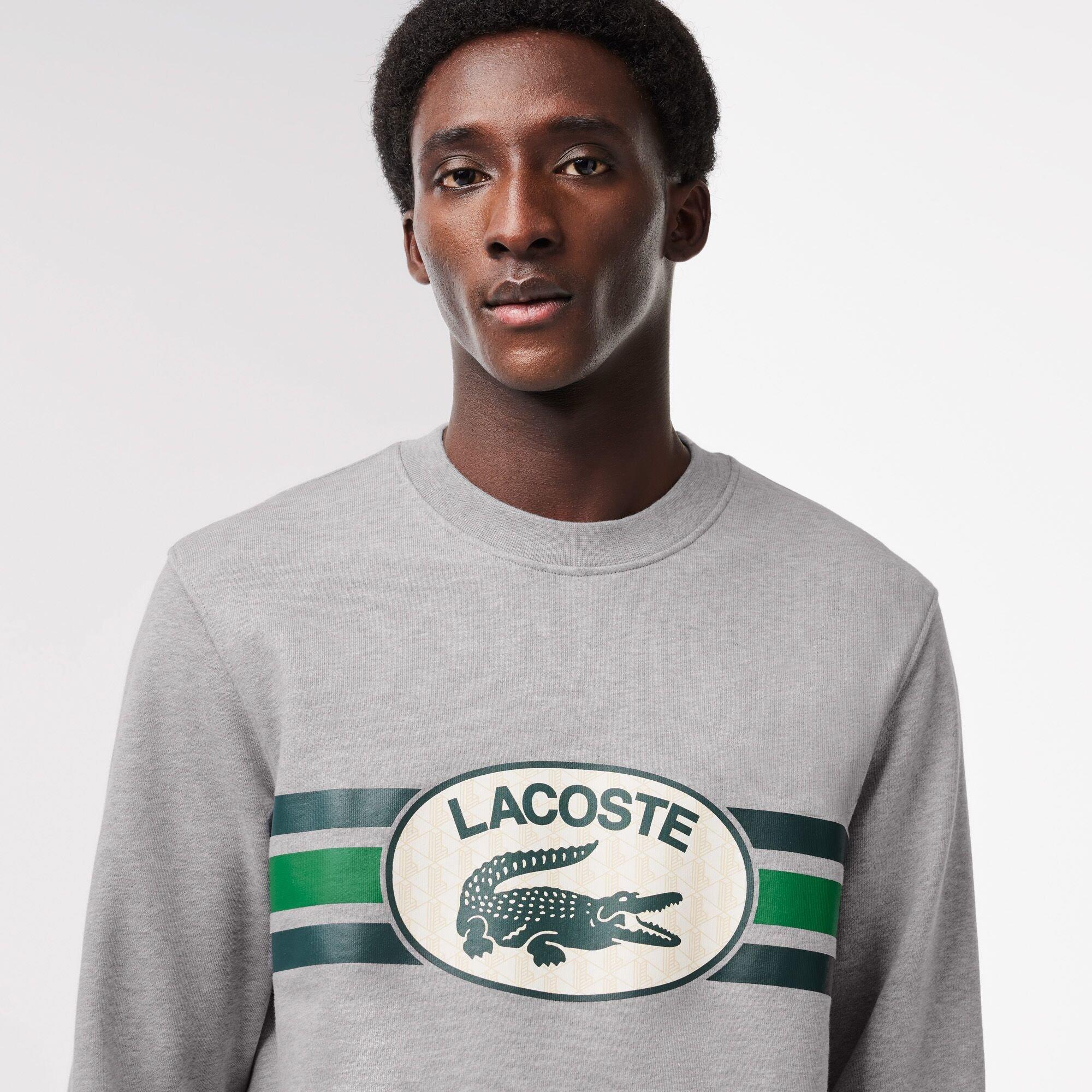 Lacoste Monogram Logo Sweatshirt