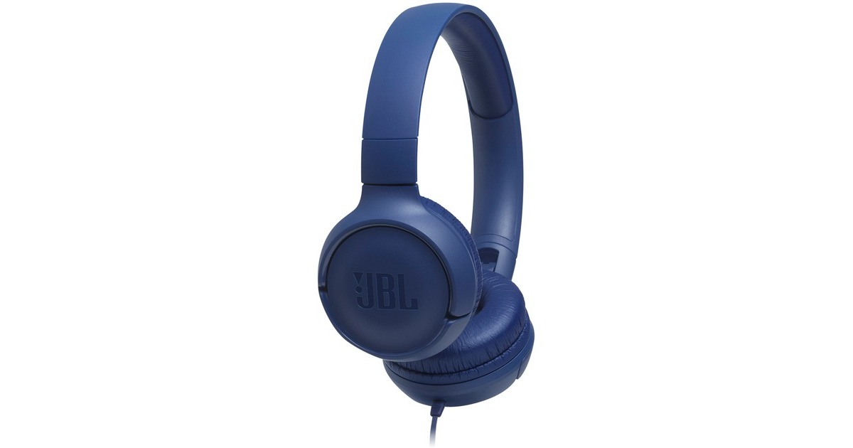 JBLTUNE 500 on-ear headset  (Blauw)