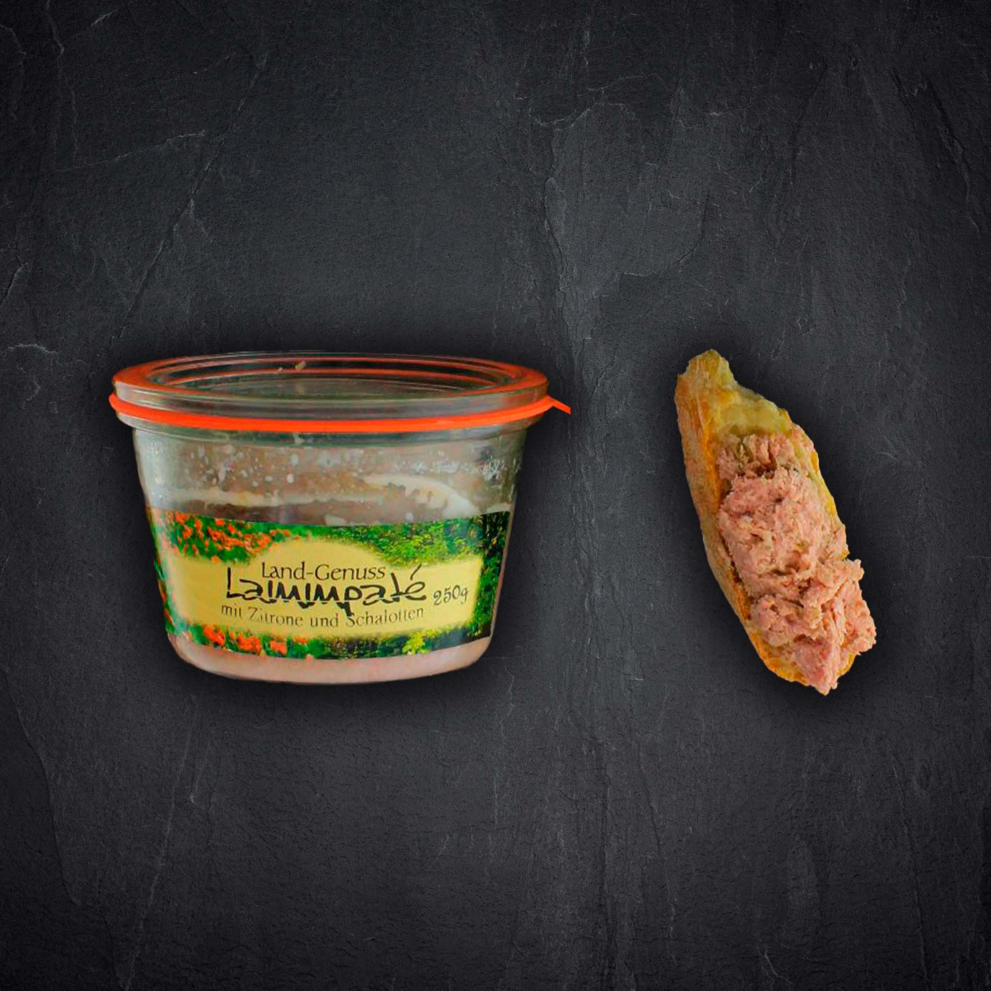Lamm Pastete mit Zitrone