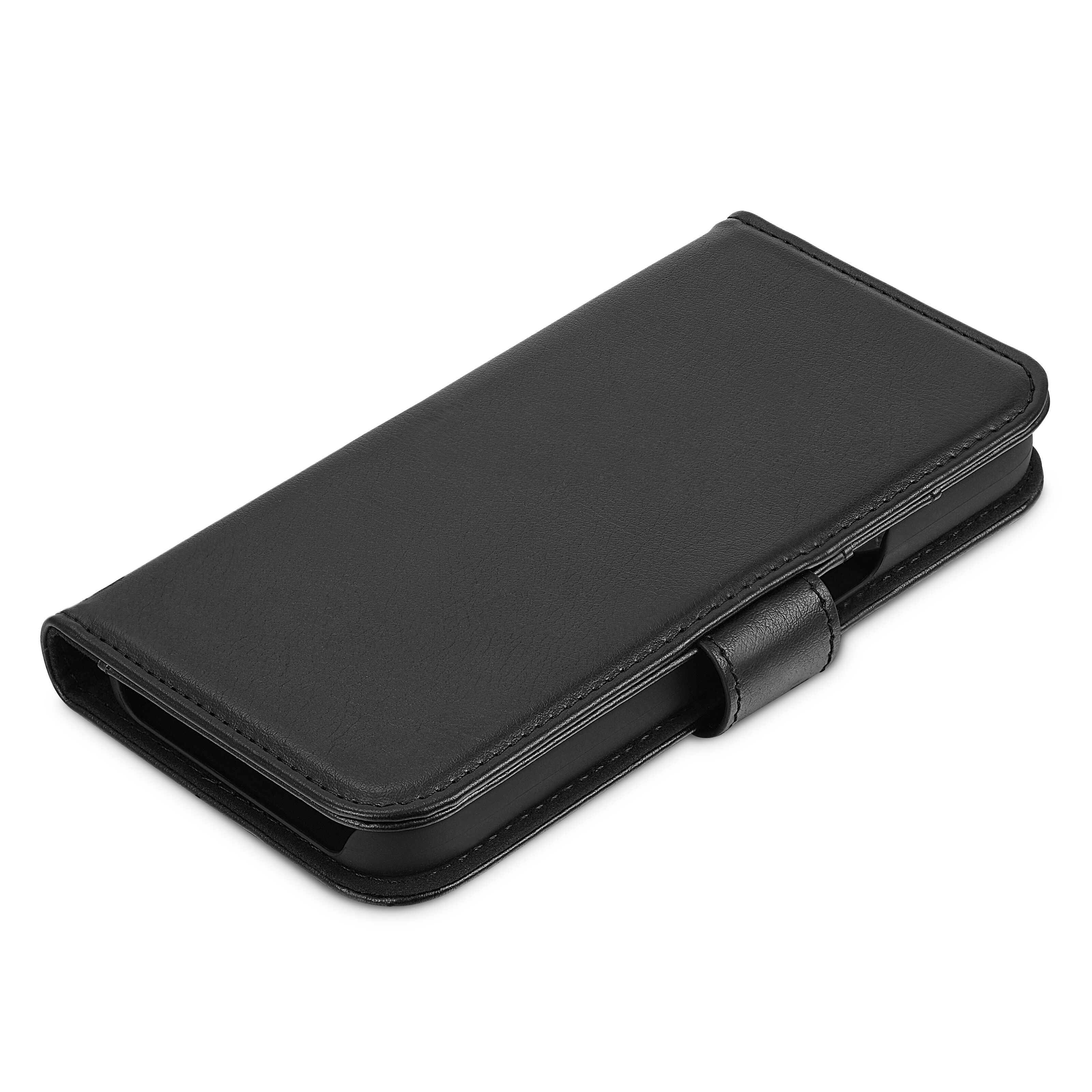 Linocell Mobiletui for iPhone 14 Pro svart