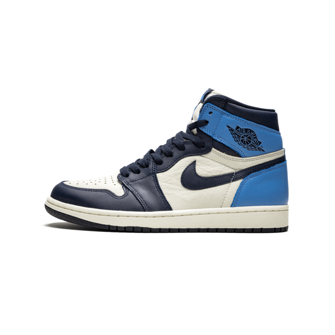 Jordan 1 Retro High Obsidian UNC