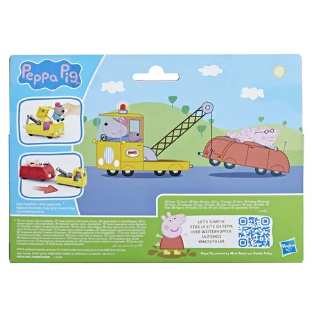 Hasbro Peppa Pig Opa Kläffs Abschleppwagen