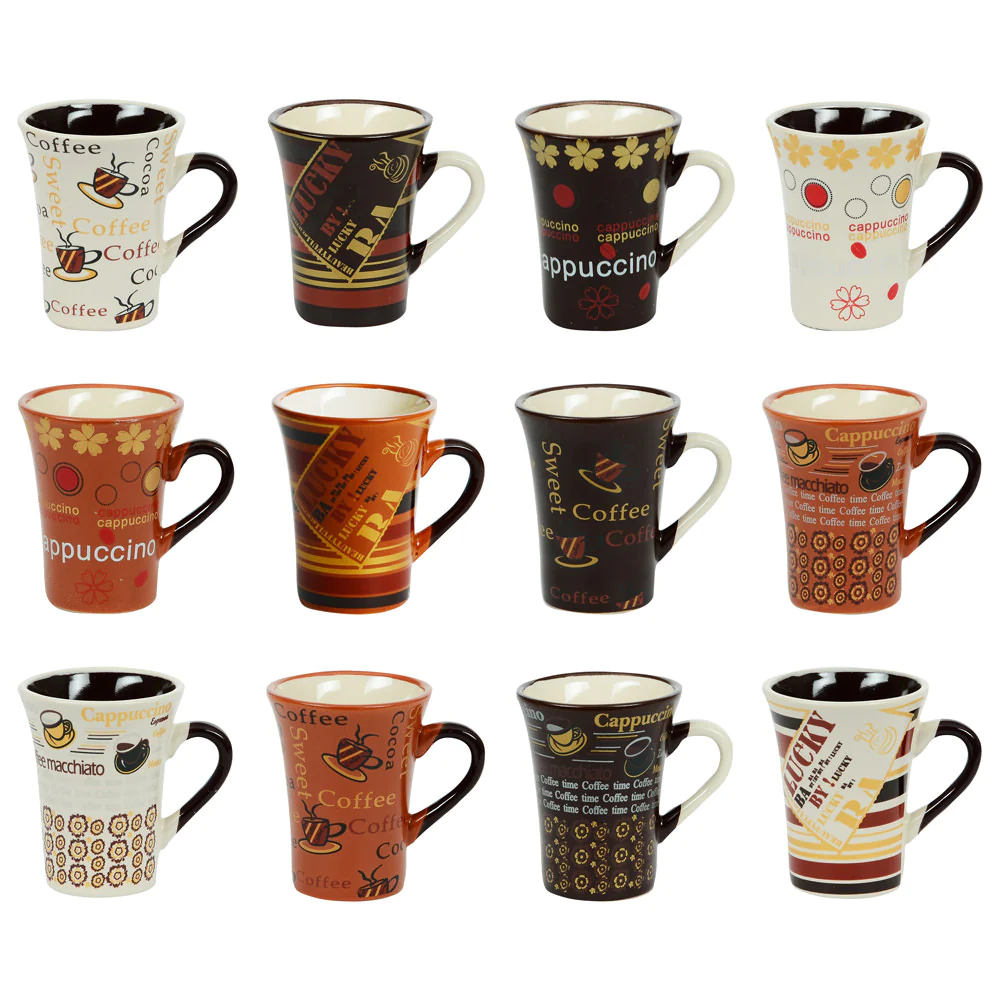 Coffret de 12 tasses à café Collector 8 cl Table passion