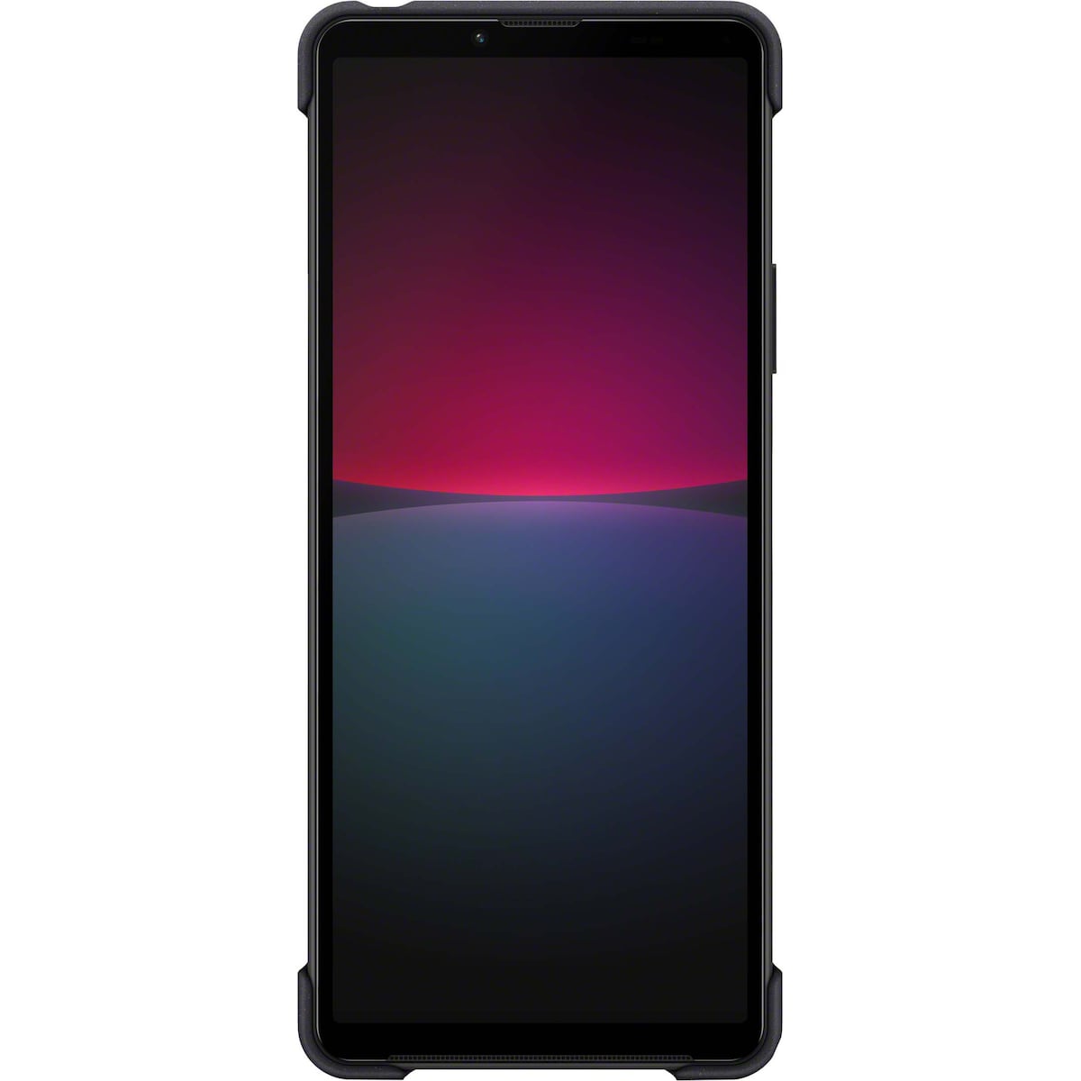 Sony Xperia 10 IV Style mobildeksel (sort)