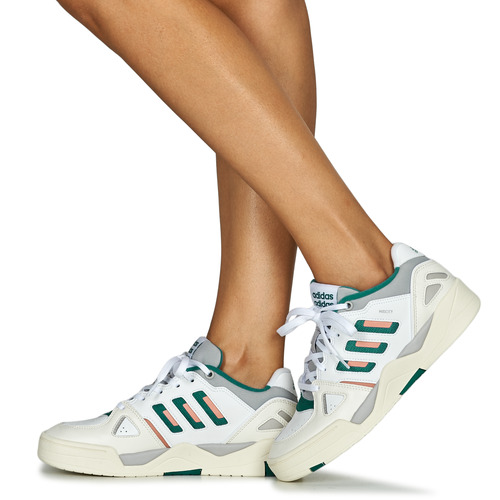 Adidas Sportswear - MIDCITY LOW - Blanc / Vert / Rose
