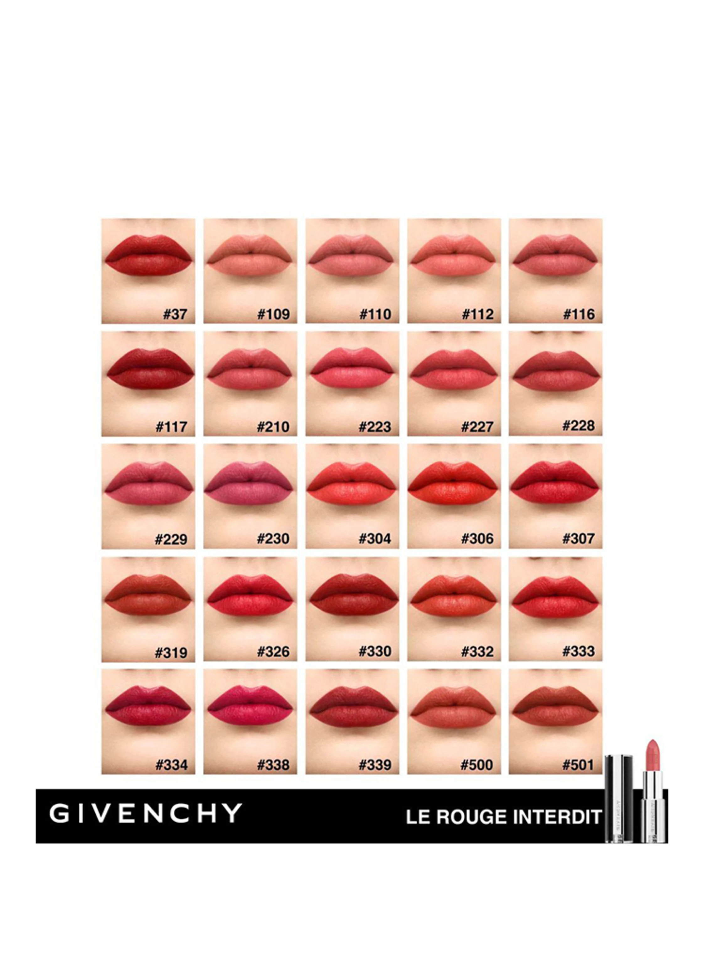 GIVENCHY BEAUTY LE ROUGE INTERDIT INTENSE SILK