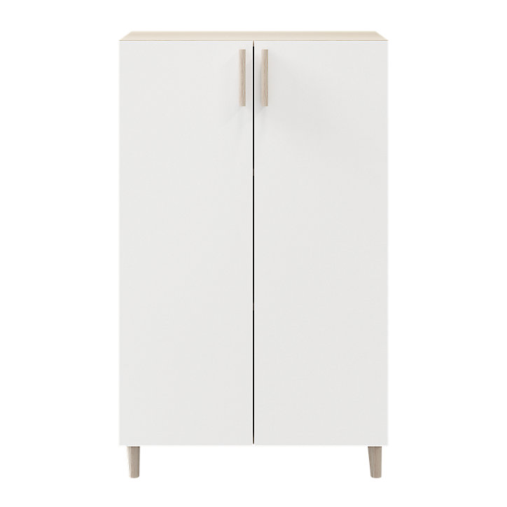 Lot de 2 poignées effet chêne GoodHome Atomia H 2,8 x L 15,5 x P 1,9 cm