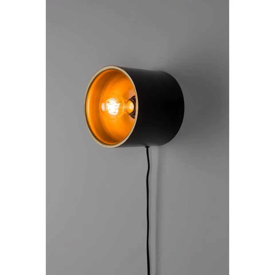 Housecraft Wall Lamp Sunny Round S - Zwart