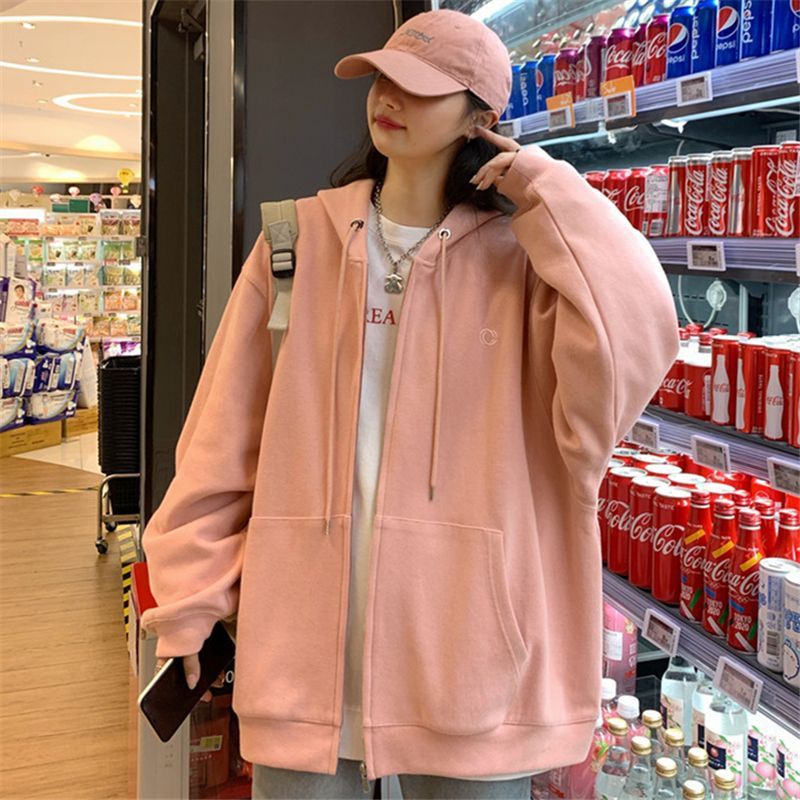 Mushini - Effen hoodie met rits