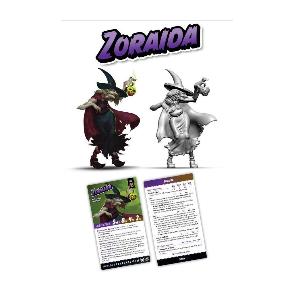 Malifaux 3E - Toil and Trouble Rotten Harvest - Zoraida Limited Edition