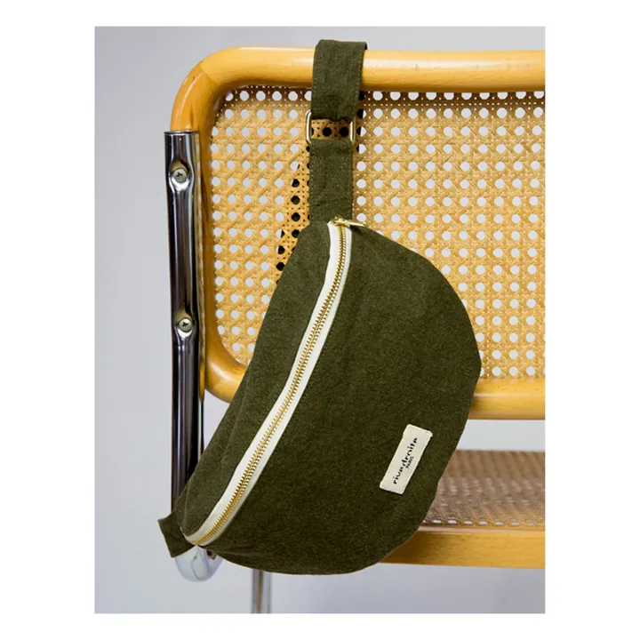 rivedroite Banane Custine en coton recyclé | Vert kaki