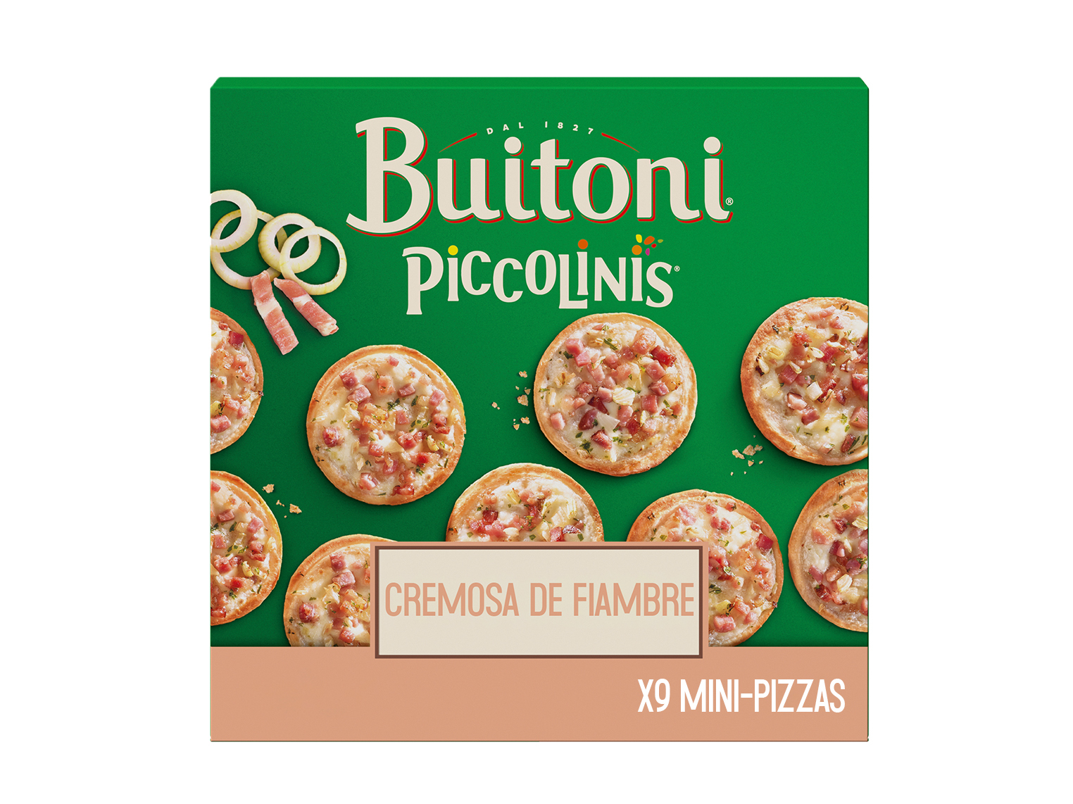 MINI PIZZAS BUITONI PICCOLINIS CREMOSA 270G