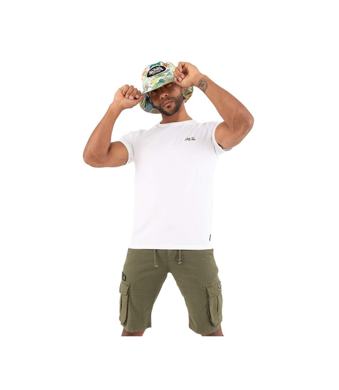 T-shirt col rond regular fit homme en coton Shave