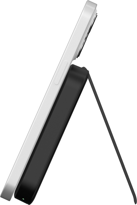 UAG Urban Armor Gear [U] - (18W) 4000mAh Lucent Power Magnetische Alu Qi Wireless MagSafe USB C Powerbank   Kickstand (1B4084314040) - Schwarz