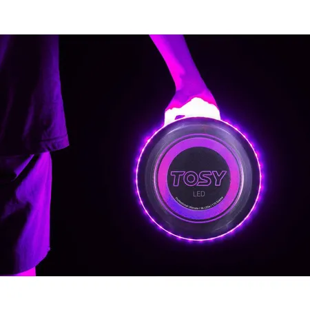 Tosy Frisbee LED lila