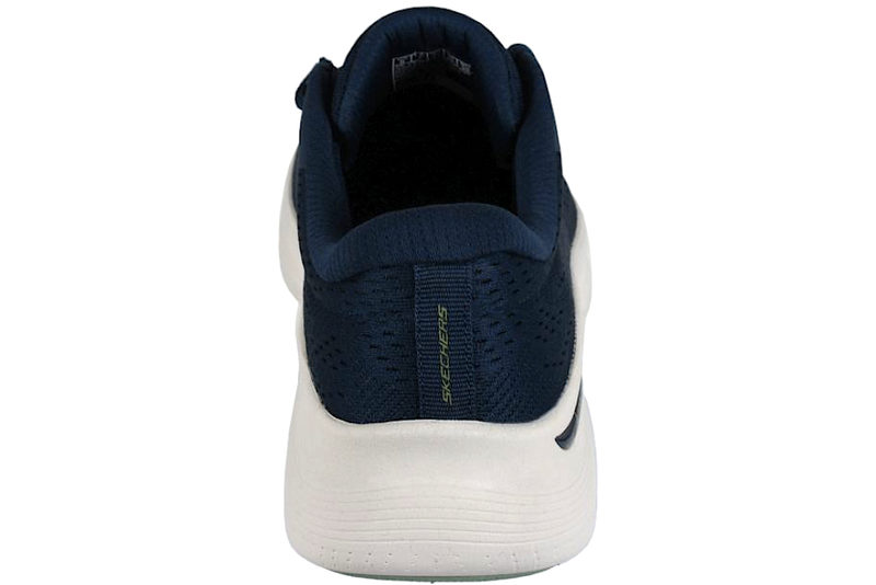 SKECHERS ARCH FIT 2.0 SNEAKERS I BLÅ TEKSTIL