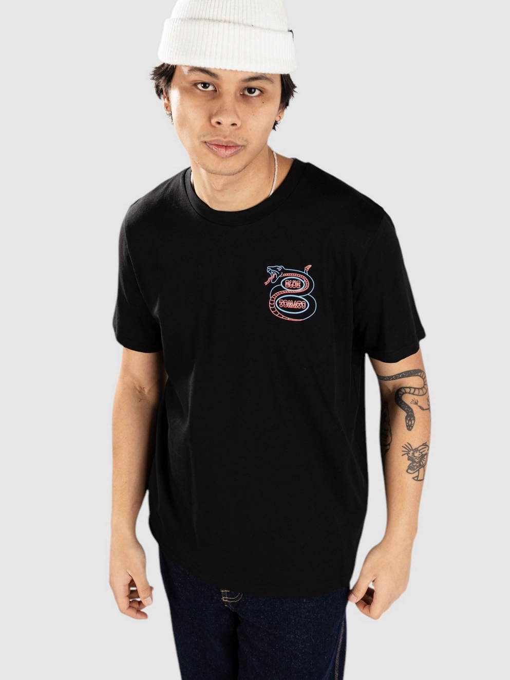 Blue Tomato Spittoon Saloon T-Shirt black
