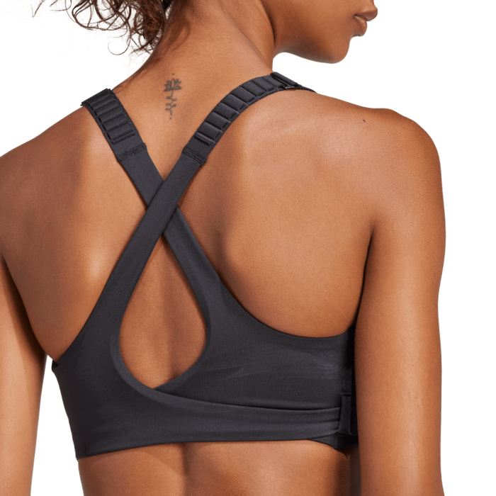 adidas Dame BH Fastimpact L High-Support Bra Sort