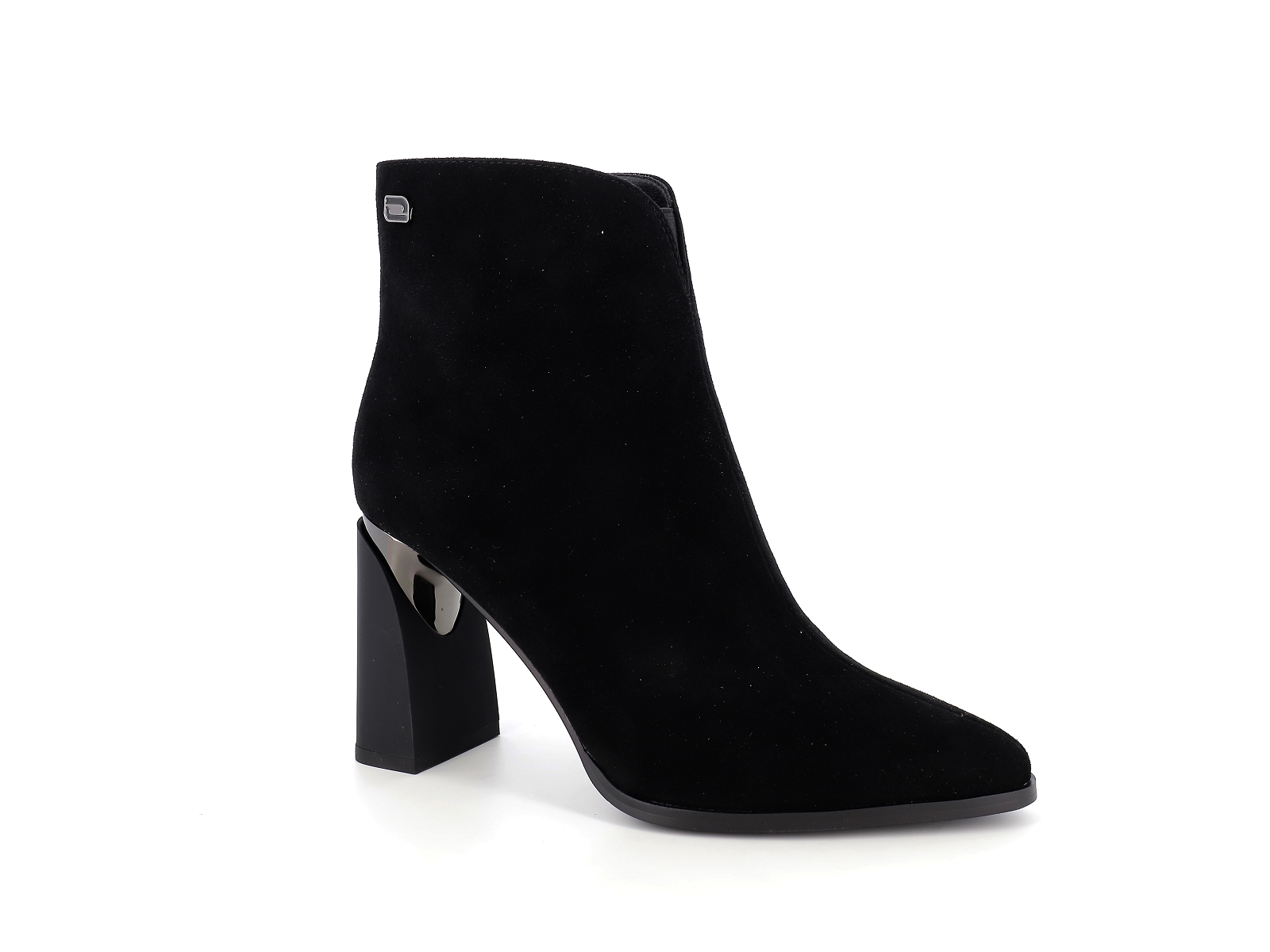 Metamorf ose-PADOVANI Nubuck Velours Noir