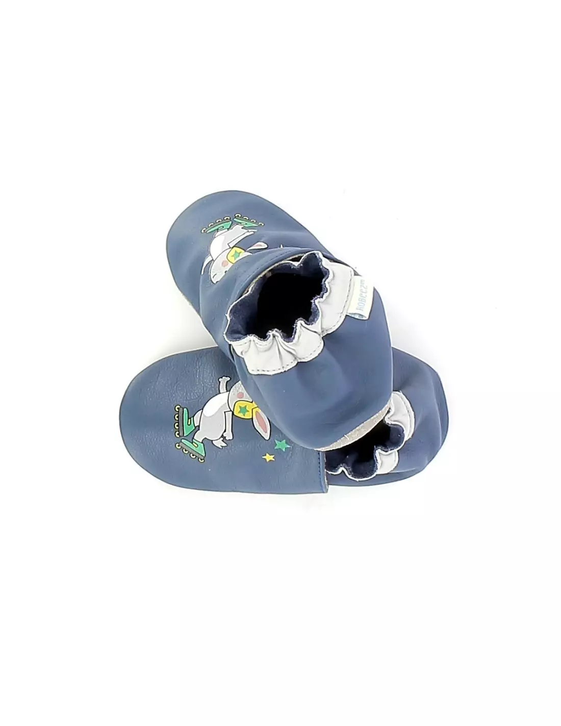 ROBEEZ ROLLER - Chaussons Bleu