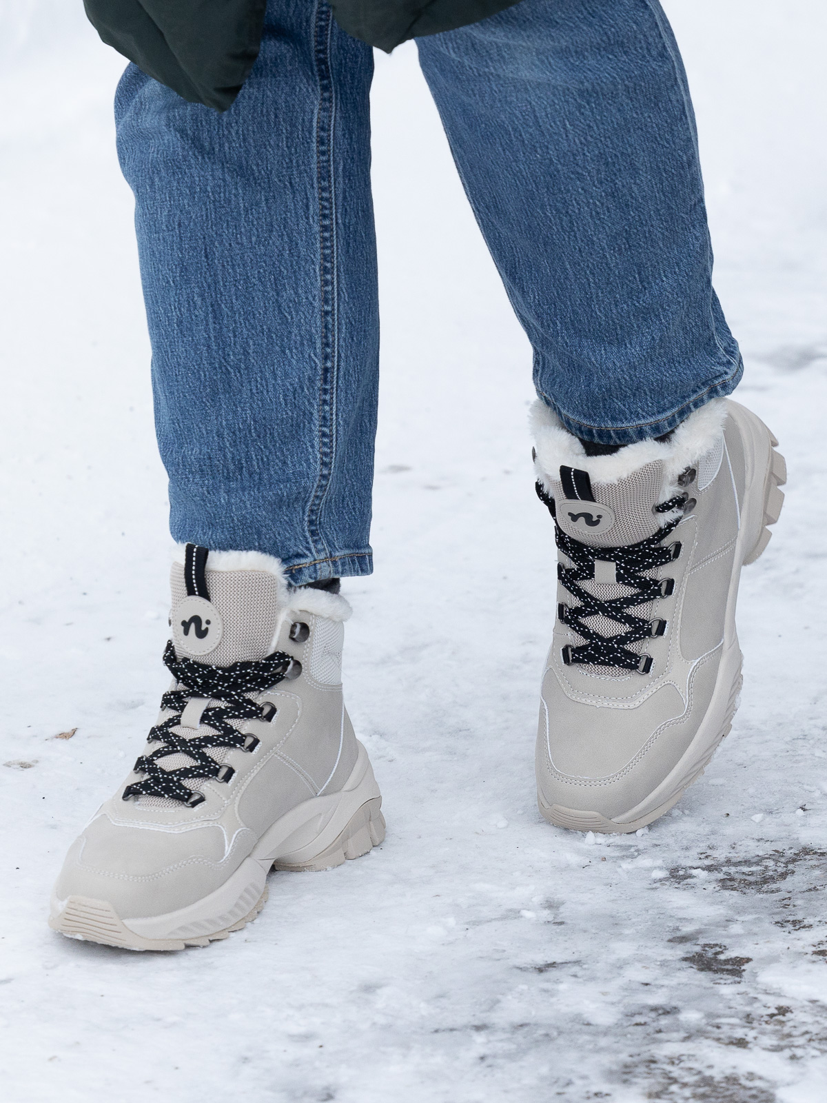 Noodles - Chunko II Feather Grey - Trapes Sko