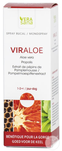 Vera Sana Viraloe Spray Buccal Pour La Gorge 30ml