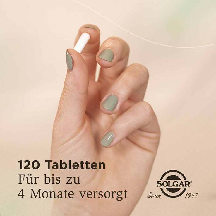 Solgar Magnesium Citrat 200 mg Tabletten, 120 St