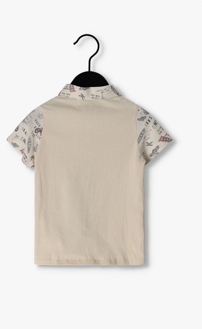 IKKS beige ikks t-shirt chemise mc