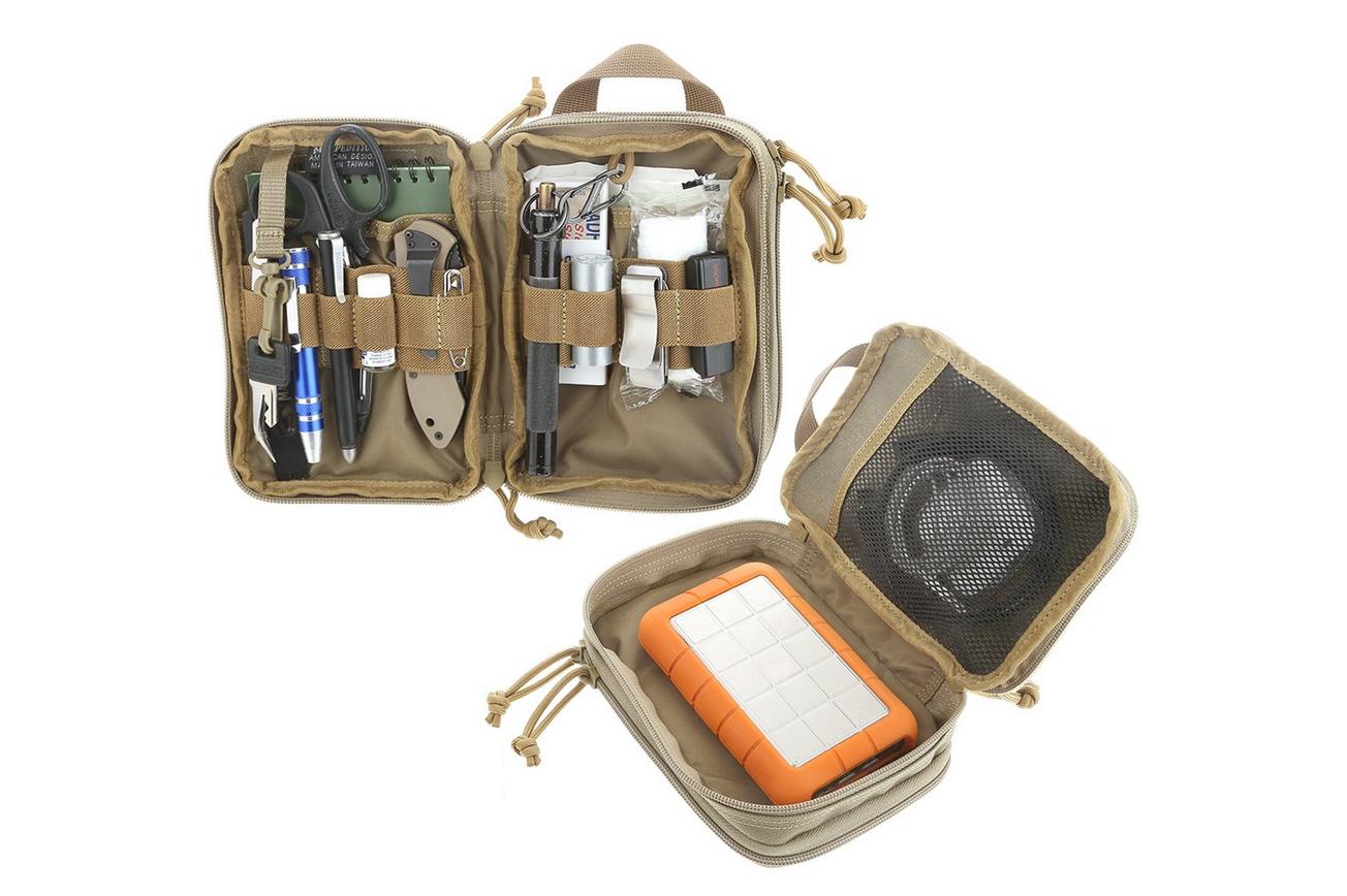 Maxpedition Double-Decker E.D.C. Pocket Organizer MX0247K Khaki, EDC-pouch