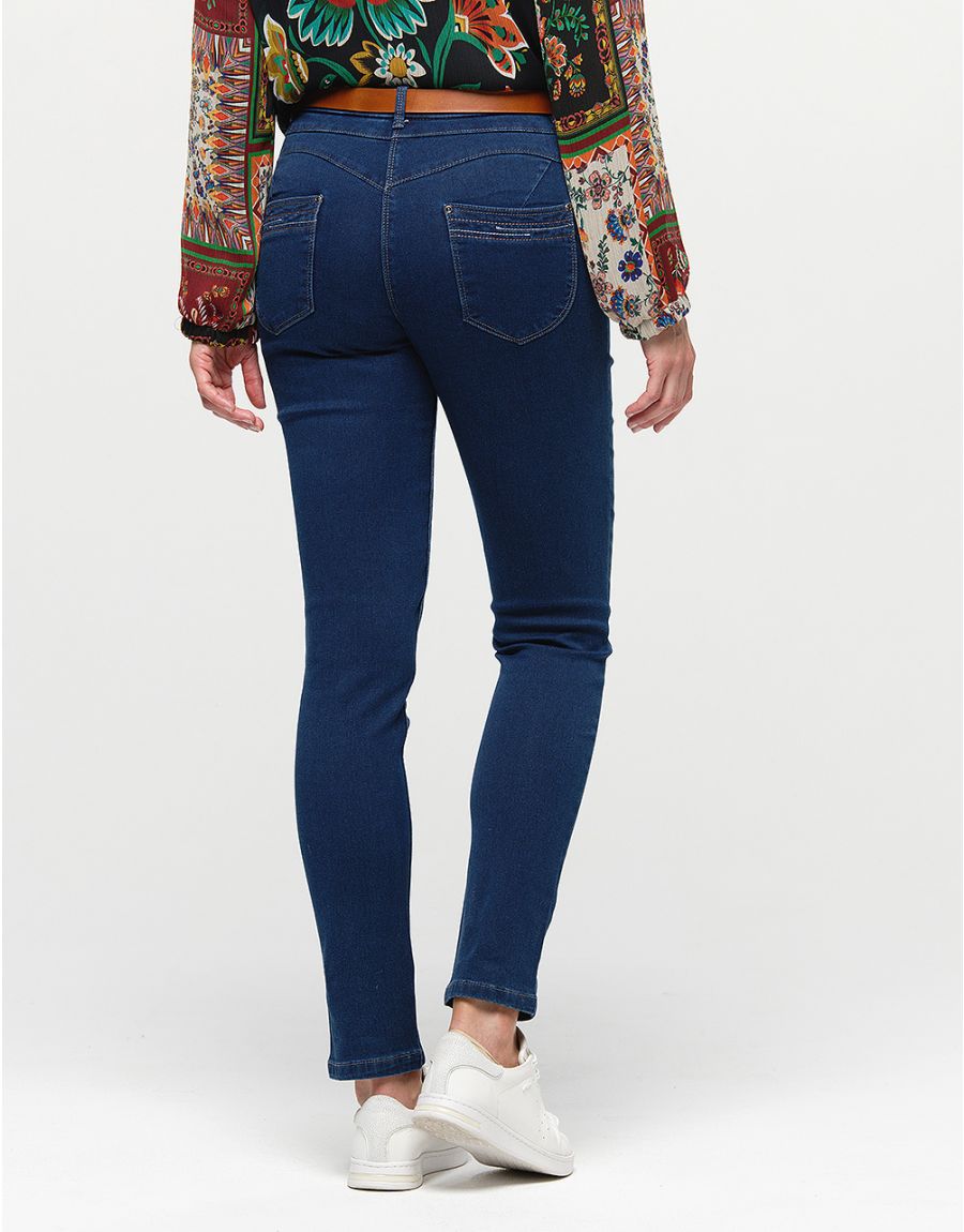 Jean brut push-up