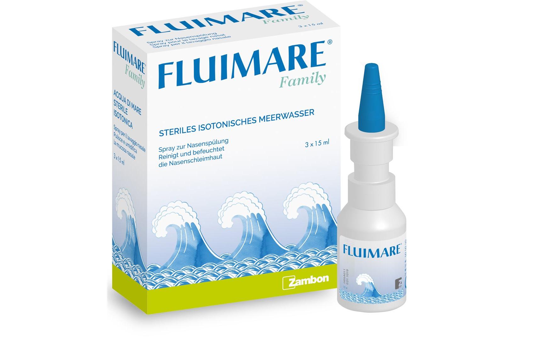 Nasenspray Familiy 3 x 15 mlMeerwasser Spray für die Familie