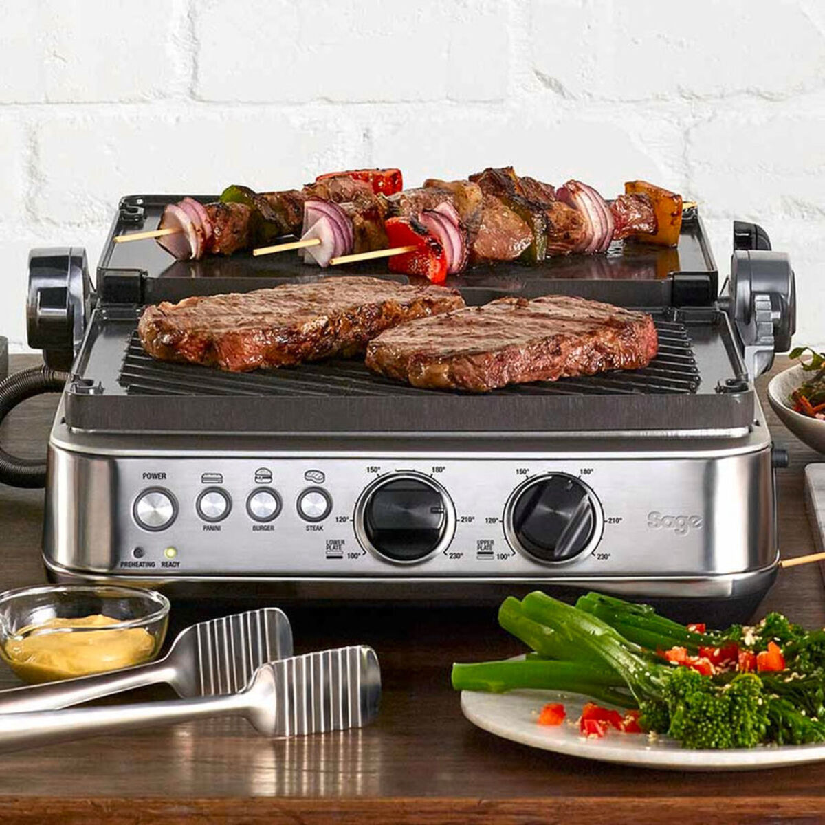 SGR700 The BBQ & Press Grill