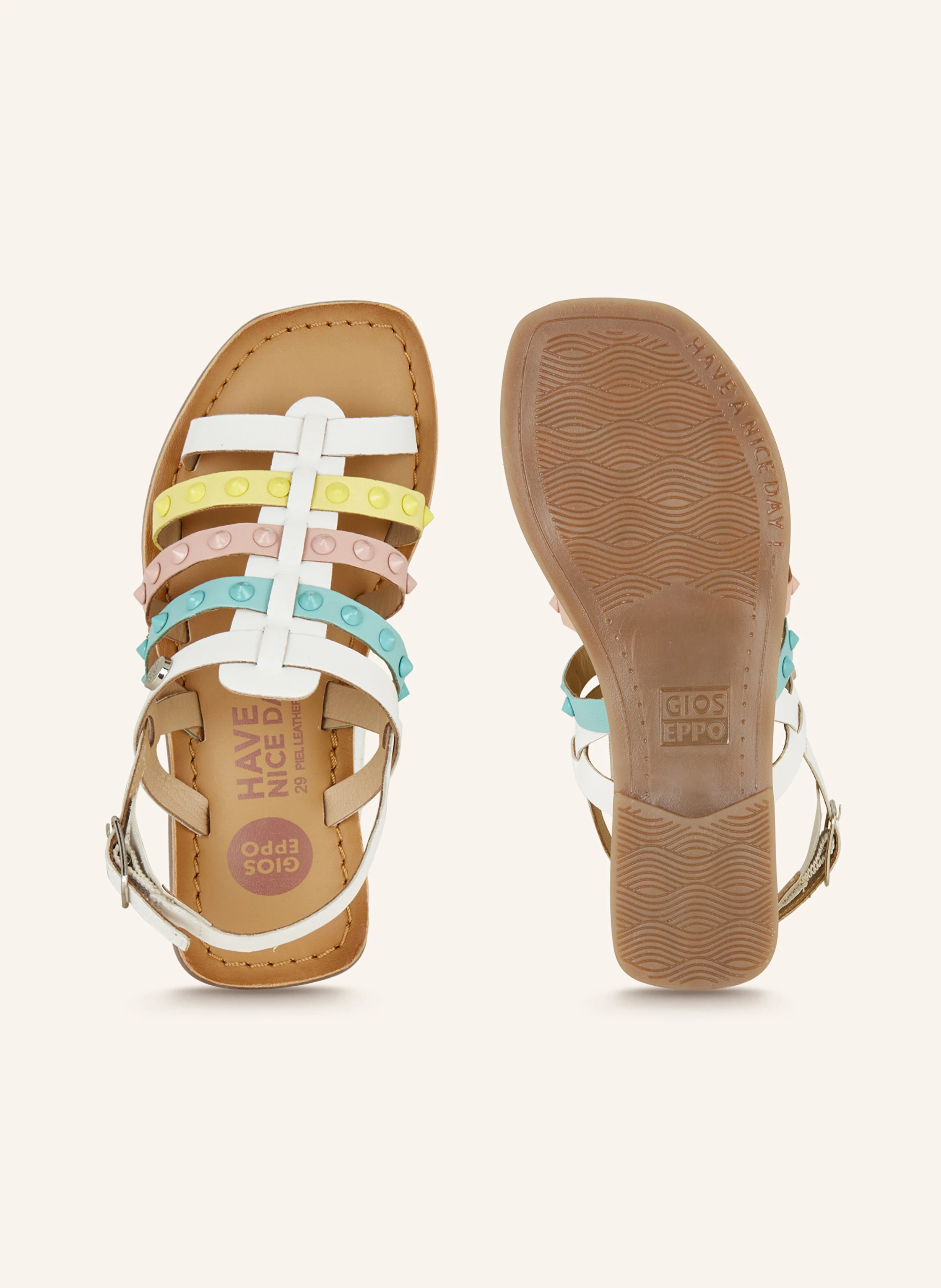 GIOSEPPO Sandalen BEYNAC mit Nieten