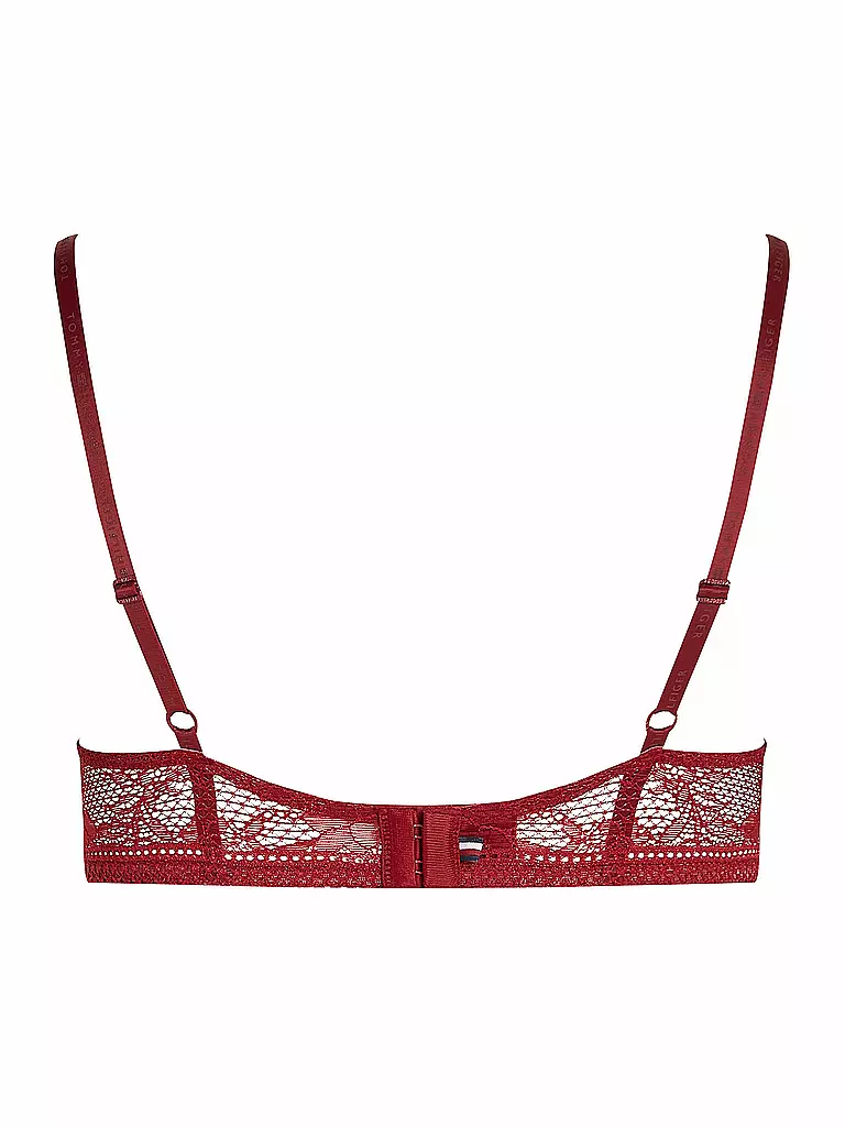 TOMMY HILFIGER BH gefüttert red rot