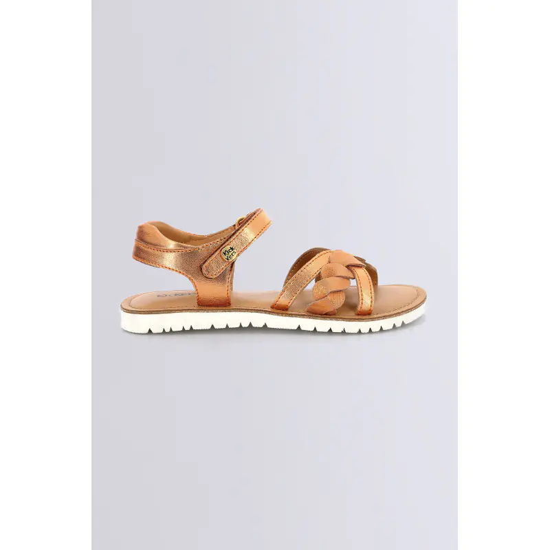 Betty Orange SANDALES Cuir Fille