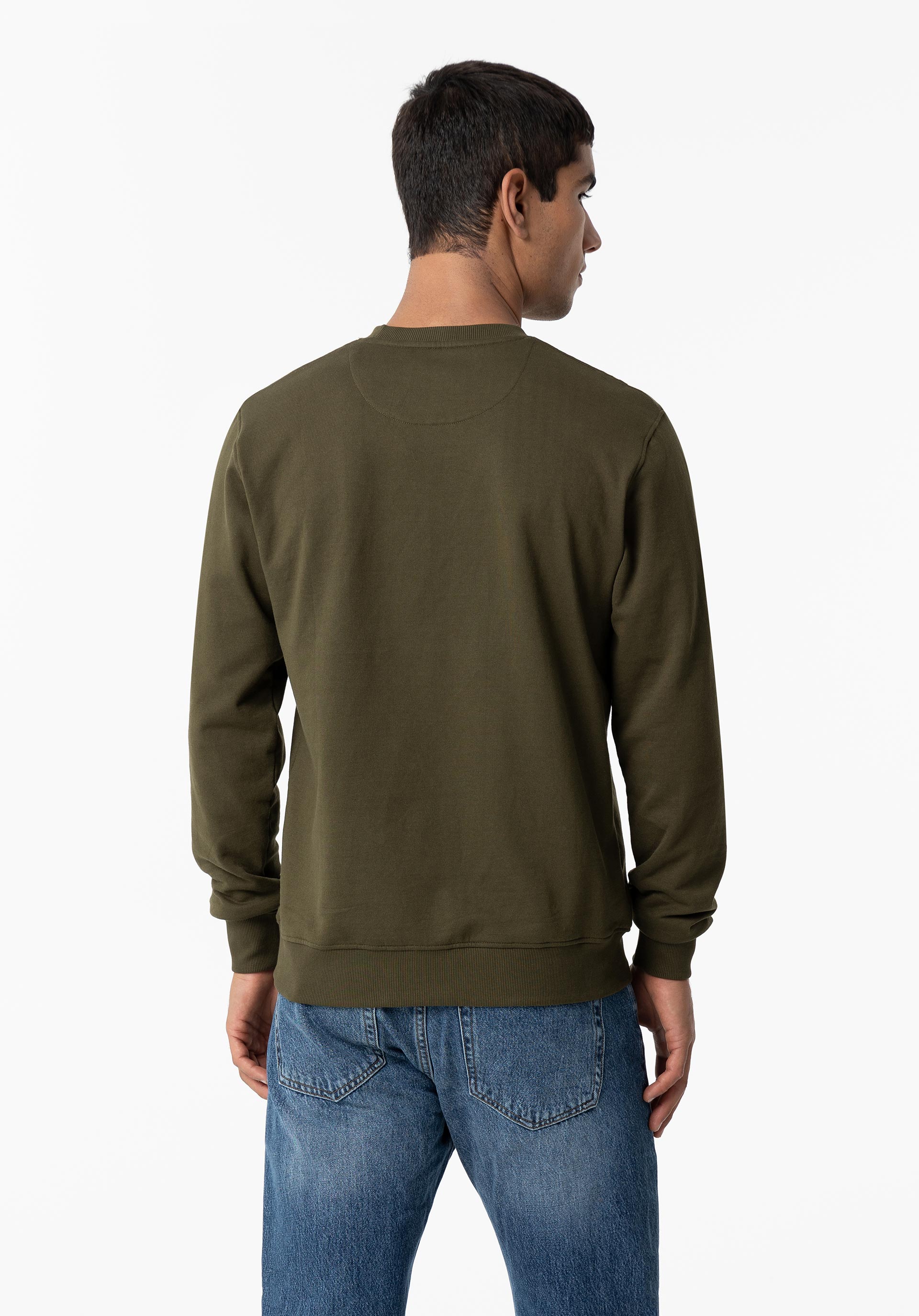 Sweatshirt com Estampado Frontal