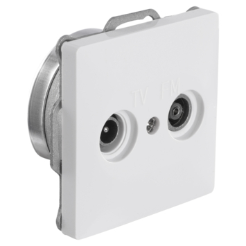 GAMMA Everest Stopcontact Coax Wit