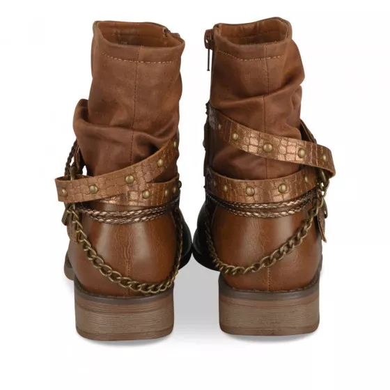 Bottines COGNAC PHILOV