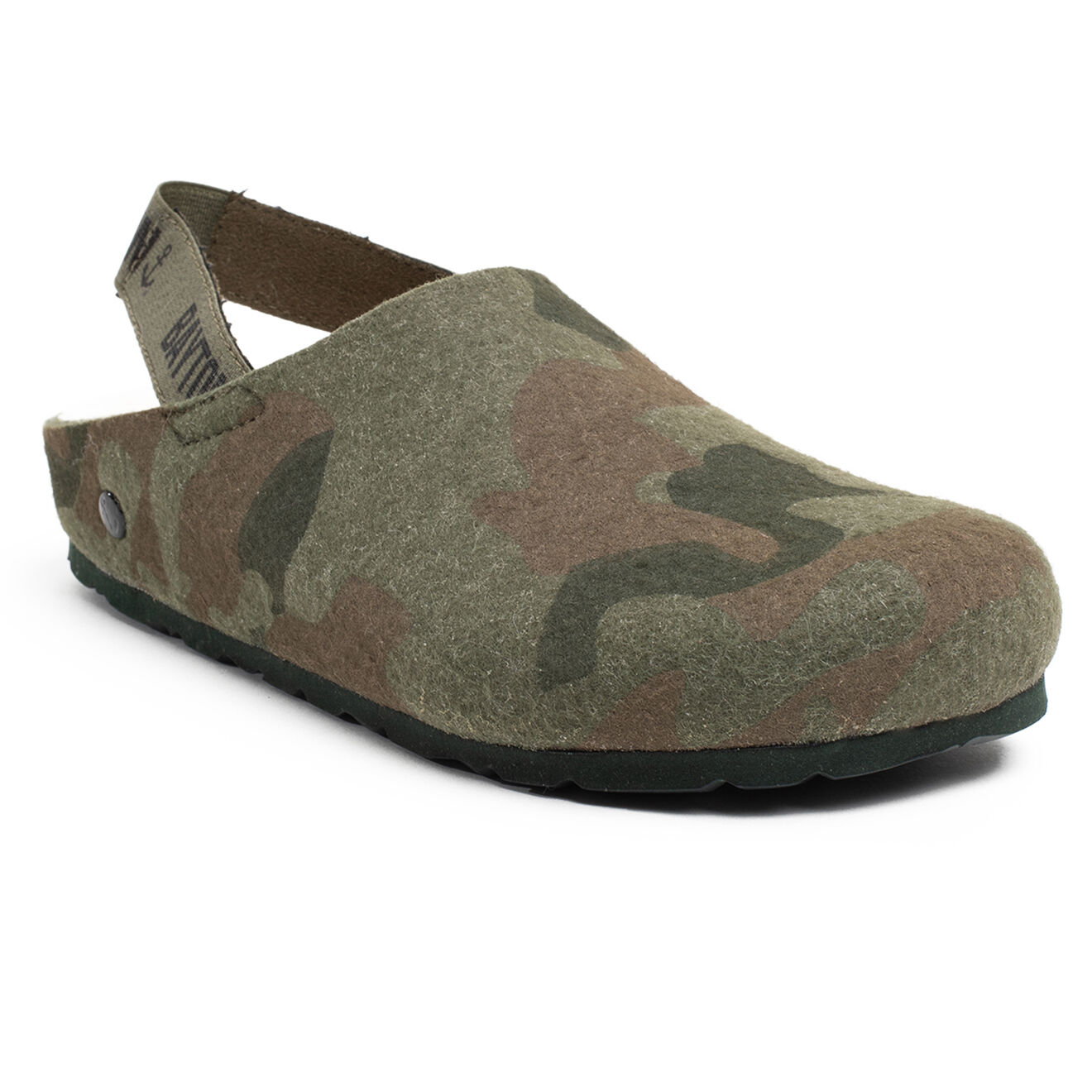 Bayton Chaussons fourrés Cervin kaki