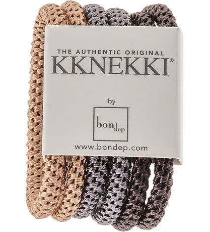 Kknekki H?relastikker - Slim - 6-pak - Brun